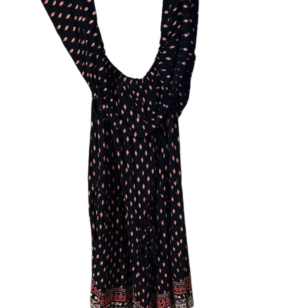 Live 4 Truth Black Dress with Pink Diamond Print
